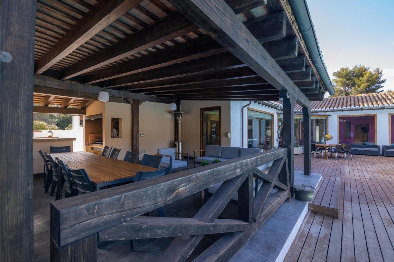Villa Huerta 2, Paterna, Jacuzzi, Sauna Bagian luar foto