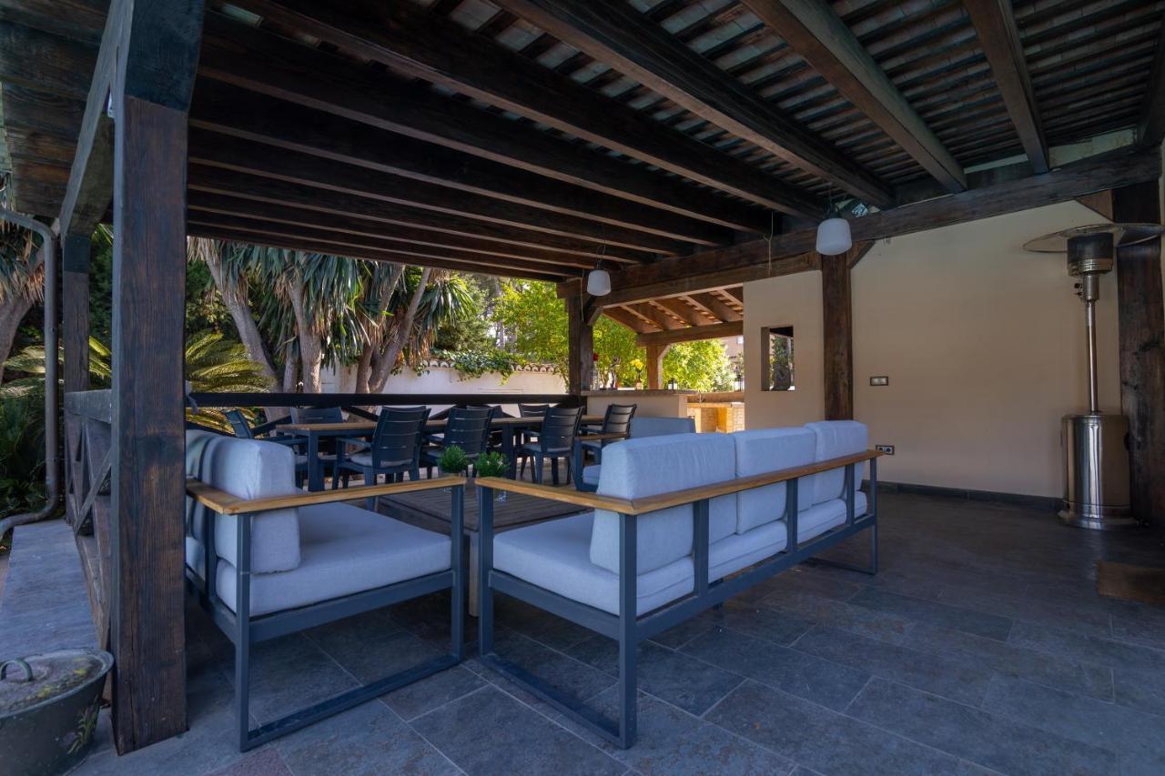 Villa Huerta 2, Paterna, Jacuzzi, Sauna Bagian luar foto