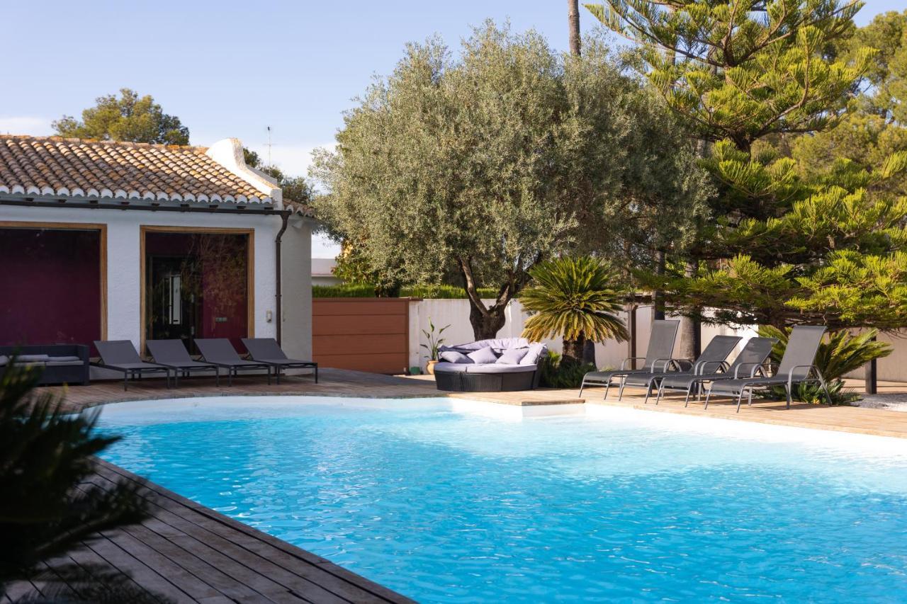 Villa Huerta 2, Paterna, Jacuzzi, Sauna Bagian luar foto
