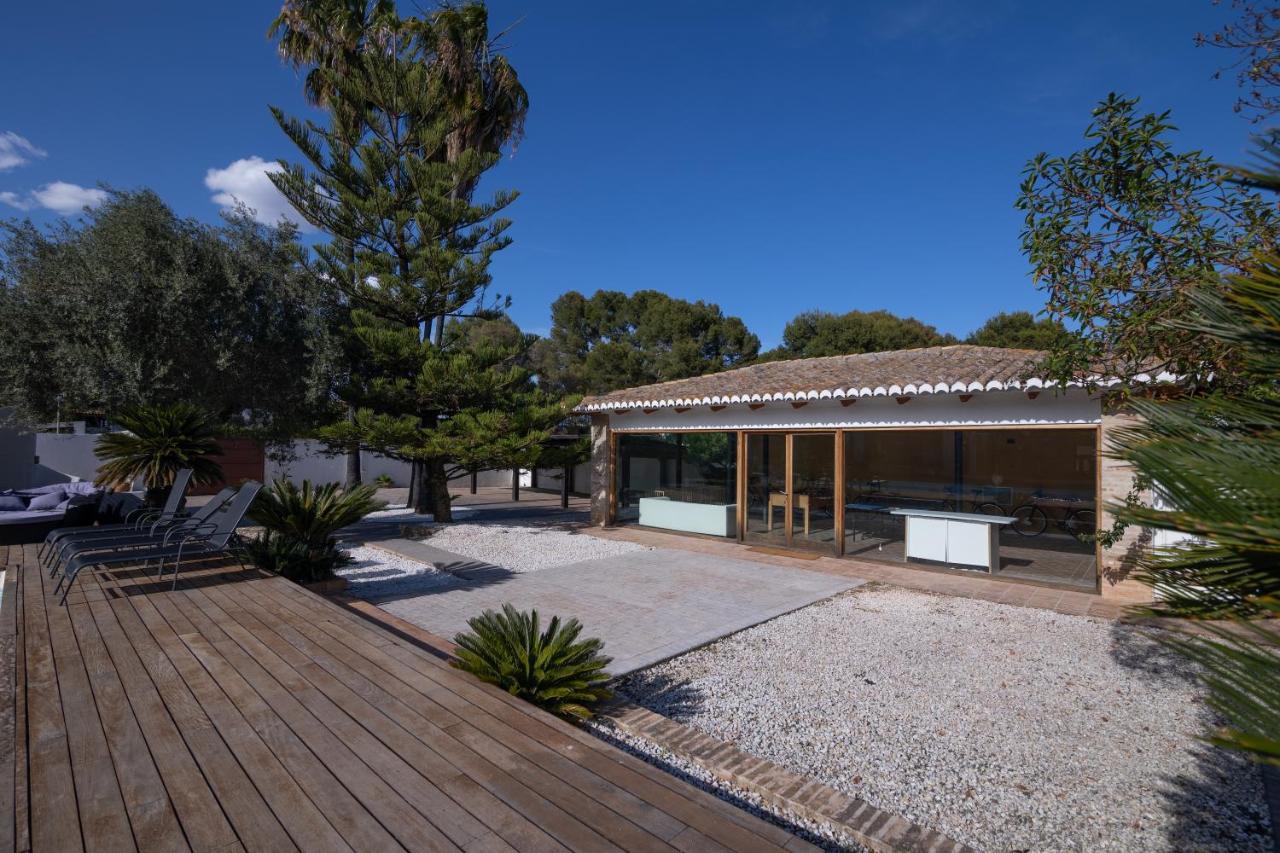Villa Huerta 2, Paterna, Jacuzzi, Sauna Bagian luar foto