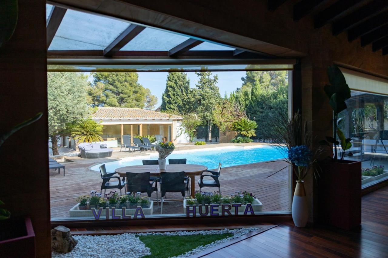 Villa Huerta 2, Paterna, Jacuzzi, Sauna Bagian luar foto