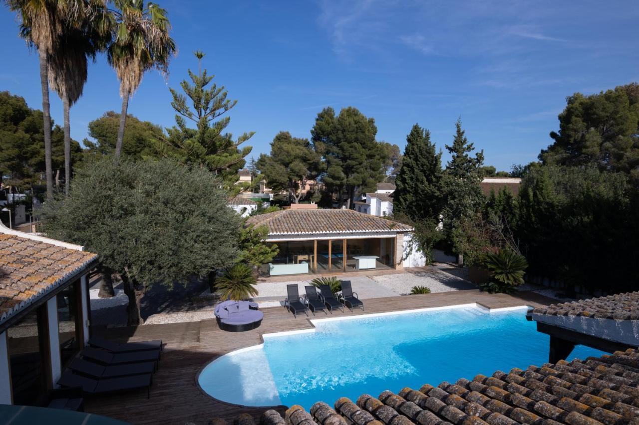 Villa Huerta 2, Paterna, Jacuzzi, Sauna Bagian luar foto