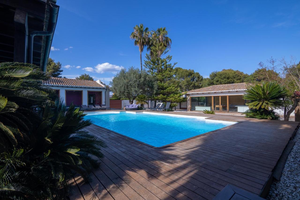 Villa Huerta 2, Paterna, Jacuzzi, Sauna Bagian luar foto