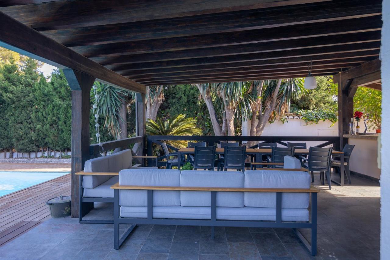 Villa Huerta 2, Paterna, Jacuzzi, Sauna Bagian luar foto