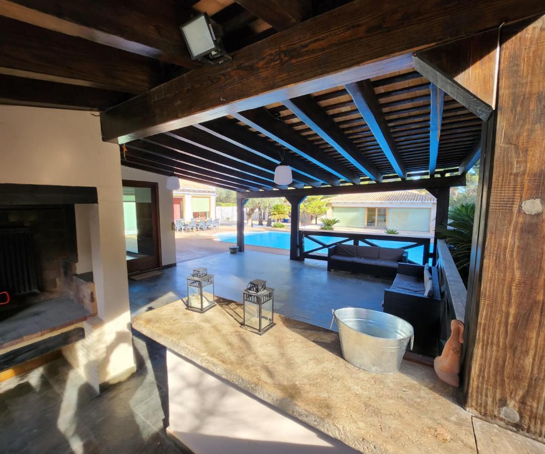 Villa Huerta 2, Paterna, Jacuzzi, Sauna Bagian luar foto